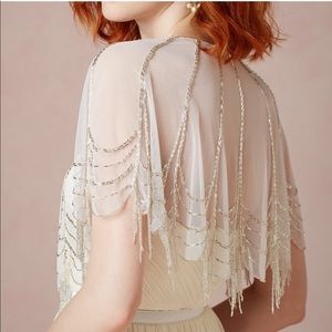 BHLDN Sheer Capelet